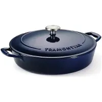 Tramontina Hapjespan Bestow Met Deksel Cobalt 30 cm