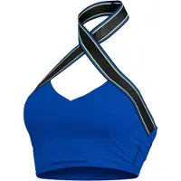 Speedo Damesbikini met halternek en strepen (Blauw)