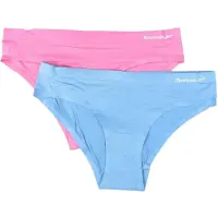 Reebok Dames/Dames Effen Slipje (Set van 2) (Blauw/roze)