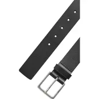 BOSS Rummi Koeienleren Riem (Zwart)