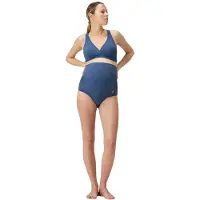 Speedo Dames/Dames Mathi Wai Zwangerschapsbikiniset met hoge taille (Blauw)