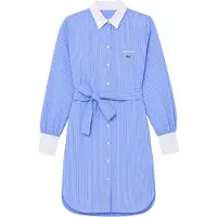Lacoste Rene-shirtjurk voor dames (Perzisch Blauw)