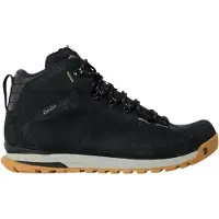 Oboz Waterdichte leren wandelschoenen voor dames van het merk Bozeman (Zwart)