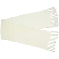 Lacoste Geribbelde Sjaal (Wit)