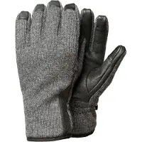 Trekmates Heren Waterdichte Wolmix Leren Palmen Winter Touchscreen Handschoenen
