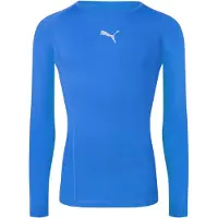 Puma Heren Liga Langsleeve T-Shirt (Elektrisch Blauw)