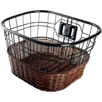 Krayton C56-tb-10k Steel Rattan 35 X 28.5 X 22 Cm Mand