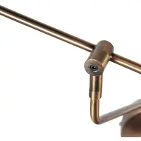 Steinhauer Exclusive Soleil2 Wandlamp LED – Brons – 180 cm Draaibaar – Verstelbare Lichtkleur – Bedlampje & Leeslamp – 4387BR