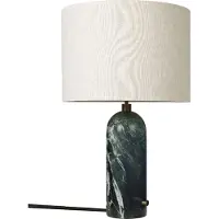 Gubi Gravity L tafellamp Emerald marmer-canvas