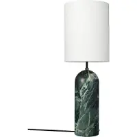 Gubi Gravity XL vloerlamp Emerald marble-white