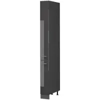 Vicco Apotheekkast Fame-Line, Antraciet Hoogglans/Antraciet, 20 cm