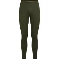 Icebreaker - Thermokleding - M Merino 200 Oasis Leggings Dk Loden voor Unisex van Wol - Maat XL - Kaki
