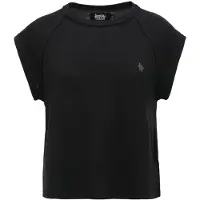 Forplay Top - Outside seam T-Shirt Black - S tot XXL - voor Vrouwen - zwart - Maat L