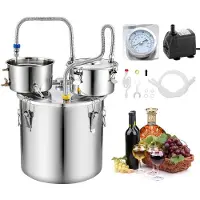Vevor 30L distillatiesysteem met stampvat