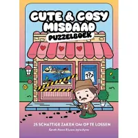 BBNC Uitgevers Kleurboek - Cute &amp; Cozy - Misdaad puzzelboek