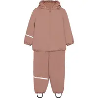 CeLaVi Regenkleding M/u Gespen - Fleece - PU - Burlwood - - 80 - Regenkleding
