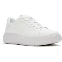 FitFlop Women RTG Leather Lace Up Trainers Urban White-Schoenmaat 42