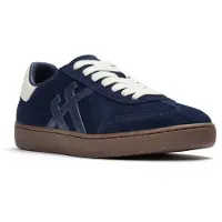 FitFlop Men The Dash FF Mens Suede T-Toe Trainers Midnight Navy/Cream-Schoenmaat 46