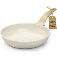YASHE koekenpan, 20 cm, geschikt voor inductie, niet giftig, vrij van PTFE en