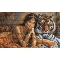 Luca S borduurpakket De Indische prinses en de koninklijke tijger