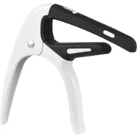 Zandona Draagbare Gitaar Capo Professionele Gitaar Toonwisselaar met Plectrum voor Akoestische Elektrische Gitaren Ukelele Mandoline A
