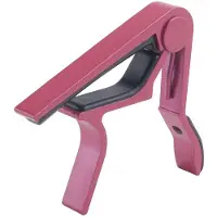 Zandona Clamp Key Trigger Capo voor Akoestische Elektrische Klassieke Gitaar (Roze)