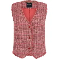 Guess Marciano GUESS Claudia Vest Flowering Peony Twee Maat: 46 | Gilets Outlet | Dames | Roze