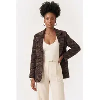 And Other Stories & Other Stories Pa Aretha Jacket Brown Maat: M | Blazers Outlet | Dames | Bruin
