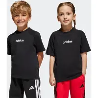 Adidas Shirt 'ESSENTIALS' zwart / wit