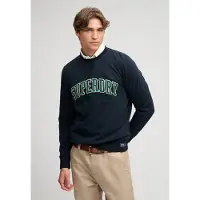 Superdry Sweatshirt crème / marine / smaragd