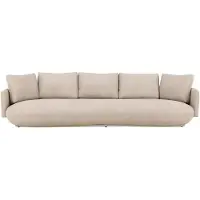 Nest of Nora 4-zits sofa - Stoffen designbank - Beige