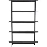 Nest of Nora Boekenkast Molde - 190 cm - FSC Hout - Zwart
