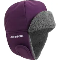 Didriksons Biggles cap 7, muts, kinderen, paars