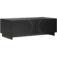 vidaXL Salontafel, zwart, 102 x 50,5 x 35 cm, houtvezel