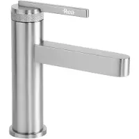 REA - Wastafelkraan Grace Brush Nickel - 11,5 x 4 x 17 cm