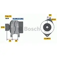 Bosch 0 986 038 811 Dynamo / Alternator