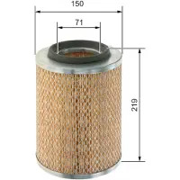 Bosch 1 457 433 702 Luchtfilter