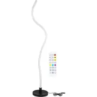 Grundig RGB Vloerlamp Buigbaar - RGB Lamp Staand met 87 LED en 17 Lichtmodi - Hoeklamp LED Staand met Muzieksensor en Afstandsbediening - Dimbaar met Timer - 122 cm