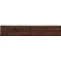 CALICOSY - Hangend TV-meubel 2 klapdeuren L140 cm - ROY