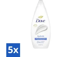 Dove 5 x Douchecrème - Hydrate - 720 ml - Voordeelverpakking - 5 stuks