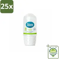 Odorex 25 x - Deodorant Roller - Natural Fresh - Natuurlijke Frisheid - 50 ml - Grootverpakking - Deodorant - Antitranspirant - Alcoholvrij - Natuurlijke Deodorant - Deodorant Roller