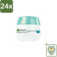 Garnier - SkinActive - Botanische Dagcrème - Aloë Vera - Voor ieder Huidtype - 50 ml - Voordeelverpakking - 24 stuks - Natuurlijke dagcrème - Hydraterende dagcrème