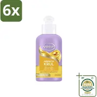 Andrélon – Leave-In Crème – Perfecte Krul – 200 ml - Voordeelverpakking - 6 stuks - Krullen pluisvrij - Krullen hyderaten