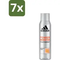 Adidas 7 x – Deodorant Spray – Power Booster – 150 ml - Anti-transpirant Spray - Deodorant Spray - Houtachtige Geur - 72 Uur Droge Frisheid - Energie Uitstralen
