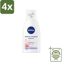 Nivea - Oogmake-up Verwijderaar - Waterbestendige Make-up Verwijderaar - Voor de gevoelige huid - Met Kamille & Provitamine B5 - 125 ml - Voordeelverpakking - 4 stuks - Gevoelige huid - Kamille