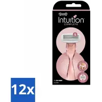 Wilkinson Sword 12 x - Scheermes - Intuition Complete - Efficiënt - 1 scheermes - Scheermes - Scheermesje - Scheerapparaat - Scheermes Voor Vrouwen - Gladde Huid