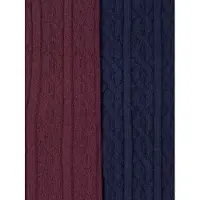 Vertbaudet Set met 2 paar maillots met fantasie in tricot voor baby