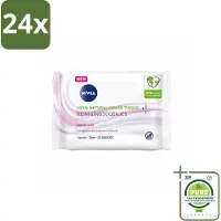 Nivea - Reinigingsdoekjes - Verzachtend - Droge Huid - Verwijdert Waterbestendige Make-up - 25 Doekjes - Voordeelverpakking - 24 stuks - Reinigingsdoekjes - Gezichtsreiniger