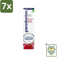 Parodontax 7 x - Tandpasta - Complete Protection - Extra Fresh - 75 ml - Grootverpakking - Gezond Tandvlees - Bloedend Tandvlees - Tandpasta - Tandplak - Frisse Adem