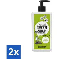 Marcel's Green Soap 2 x - Handzeep - Tonka & Muguet - Zachte verzorging - 500 ml - Handzeep - Biologische Zeep - Natuurlijke Zeep - Tonka - Muguet
